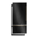 Jenn-Air® 36” Fully Integrated Built-In Bottom-Freezer Refrigerator (Left-Hand Door Swing) JB36NXFXLE