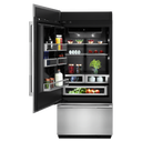 Jennair® 36” Panel-Ready Built-In Bottom-Freezer Refrigerator (Left-Hand Door Swing) JB36NXFXLE