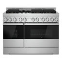 Jennair® NOIR™ 48 Gas Professional-Style Range with Grill JGRP648HM