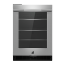 Jennair® RISE™ 24  Under Counter Glass Door Refrigerator, Left Swing JUGFL242HL