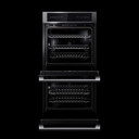 Jennair® NOIR™ 27" Double Wall Oven with MultiMode® Convection System JJW2827LM