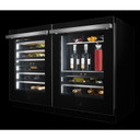 Jennair® NOIR™ 24" Built-In Undercounter Beverage Center, Right Swing JUBFR242HM