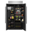 Jennair® RISE™ 42" Built-In Side-By-Side Refrigerator with External Ice and Water Dispenser JBSS42E22L