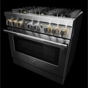 Jennair® 36" RISE™ Dual-Fuel Professional-Style Range JDRP436HL