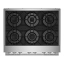 Jennair® 36" RISE™ Dual-Fuel Professional-Style Range JDRP436HL