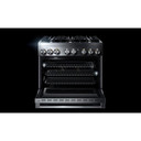 Jennair® 36" RISE™ Dual-Fuel Professional-Style Range JDRP436HL