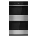 Jennair® NOIR™ 30" Double Wall Oven with MultiMode® Convection System JJW2830LM