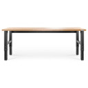 Gladiator® 8' (243.8 cm) Wide Adjustable Height Hardwood Workbench GAWB08HWEG