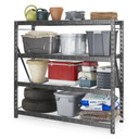 Gladiator® 77" Wide Heavy Duty Rack with Four 24" Deep Shelves GARS774XEG