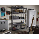 Gladiator® 48" (121.9 cm) Wide EZ Connect Rack with Five 18" (45.7 cm) Deep Shelves YGRK485TGG Gladiator® 48" (121.9 cm) Wide EZ Connect Rack with Five 18" (45.7 cm) Deep Shelves YGRK485TGG