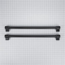 French Door Refrigerator Handle Kit, Black W10716733