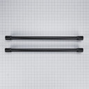 French Door Refrigerator Handle Kit, Black W10716733