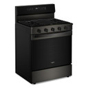 Whirlpool® 30-inch Smart Gas Range with True Convection, Steam/Self Cleaning, Rapid Preheat 5.3 CuFt Capacity WFGS7530RV