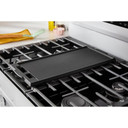 Whirlpool® 30-inch Gas Range with Air Fry and Air Baking, Self Cleaning, Rapid Preheat 5.0 CuFt Capacity WFGS5030RW