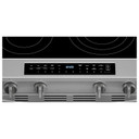 Whirlpool® 30-inch Smart Slide in Electric Range with True Convection, No Preheat Air Fry, WipeClean™ Coating, Steam/Self Clean and High Speed Preheat YWSES7530RZ