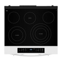 Whirlpool® 30-inch Smart Slide in Electric Range with True Convection, No Preheat Air Fry, WipeClean™ Coating, Steam/Self Clean and High Speed Preheat YWSES7530RW