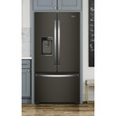 Whirlpool® 36-inch Wide Counter Depth French Door Refrigerator WRFC9636RV