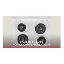30-inch Amana® Electric Range with Bake Assist Temps ACR4303MFW 30-inch Amana® Electric Range with Bake Assist Temps ACR4303MFW