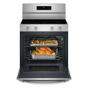 Whirlpool® 30-Inch Electric Range with Air Cooking Technology and No Preheat Air Fry YWFES7030SZ Whirlpool® 30-Inch Electric Range with Air Cooking Technology and No Preheat Air Fry YWFES7030SZ
