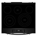 Whirlpool® 30-inch Electric Range with Air Cooking Technology YWSES5030SB Whirlpool® 30-inch Electric Range with Air Cooking Technology YWSES5030SB