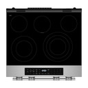 Kitchenaid® 5.3 Cu. Ft. Smart Slide-in Electric Range with Convection Cooking Modes YKSES330SPS