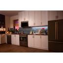 Kitchenaid® 5.0 Cu. Ft. Smart Slide-in Gas Range with Convection Cooking Modes and 2-in-1 Burner KSGS530SBE