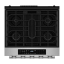 Kitchenaid® 5.0 Cu. Ft. Smart Slide-in Gas Range with Convection Cooking Modes KSGS330SPS