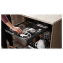 Kitchenaid® Third Level Utensil Rack Dishwasher with 30+ Total Wash Jets in PrintShield™ Finish, 47 dBA KDTS224SPS