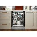 Kitchenaid® 360° Max Jets™ Third Rack Dishwasher with Advanced ProDry™ System and Ultra-bright LED Lighting, 44 dBA KDPS724SBE