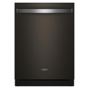 Whirlpool® 24-Inch Dishwasher with Total Coverage Wash Action and Auto Open Air Dry in Fingerprint Resistant Black Stainless WDTS8024SV