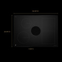 30" NextGen JennAir Downdraft Induction Cooktop JIDT730SBL