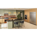 Kitchenaid® 30 Cu. Ft. 48" Built-In Side-by-Side Refrigerator with Platinum Interior KBSN748SPS