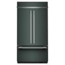 Kitchenaid® 24.2 Cu. Ft. 42" Built-In French Door Bottom Mount Refrigerator with Platinum Interior KBFN542SJP