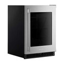 Kitchenaid® 24"" Undercounter Refrigerator with Glass Door KURR324SSB