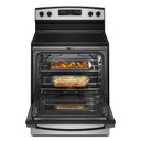 30-inch Amana® Electric Range with Extra-Large Oven Window YAER6203MSS