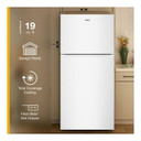 Whirlpool® 30-inch Wide Top Freezer Refrigerator with Total Coverage Cooling - 19 Cu. Ft. WRTX5419SW