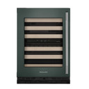 Kitchenaid® 24" Undercounter Wine Cellar with Full-Extension Wood-Front Racks KUWL524SJP