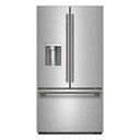 Kitchenaid® 30 cu. ft. French Door Refrigerator with Exterior Water and Ice KRFF436SPS