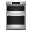 Kitchenaid® 27-inch Smart Electric Combo Wall Oven with Assisted Cooking Modes - PrintShield™ Finish KOEC727SPS