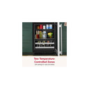 Kitchenaid® 24" Beverage Center with Glass Door and Metal-Front Racks KUBR524SSB
