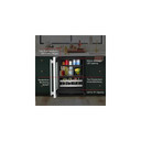 Kitchenaid® 24" Beverage Center with Glass Door and Metal-Front Racks KUBL524SSB