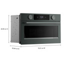 Kitchenaid® 30" Built In Microwave Oven with Air Fry KMBS730SJP