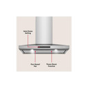 KitchenAid® 36-inch Wall-Mount, 4-Speed Canopy Hood KVWC736SSS KitchenAid® 36-inch Wall-Mount, 4-Speed Canopy Hood KVWC736SSS