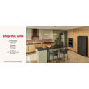 KitchenAid® 30-inch Wall-Mount, 4-Speed Canopy Hood KVWC730SBE