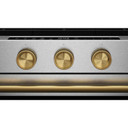 Brass Handle and Knob Hardware Accessory Kit for KitchenAid® Slide-In Convection Gas Range W11773968