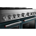 Kitchenaid® 48-Inch 6 Burner Commercial-Style Dual Fuel Range with Griddle KFDD948SAG