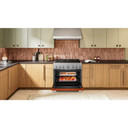 Kitchenaid® 36-Inch 6 Burner Commercial-Style Dual Fuel Range with No Preheat Air Fry Mode KFDS936SSC