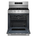 Kitchenaid® 5.0 Cu. Ft. Smart Freestanding Gas Range with Convection Cooking Modes KFGS330TPS