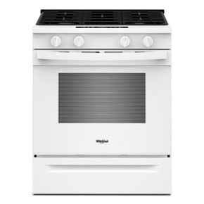 Whirlpool® 30-inch Gas Smart Range with Air Cooking Technology and Steam Clean WSGS4530TW