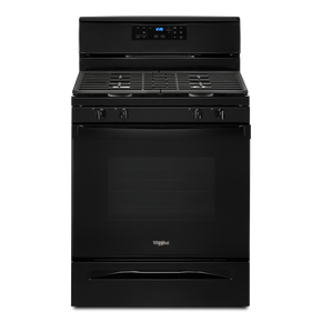 Whirlpool® 5.0 Cu. Ft. Freestanding Gas Range with Storage Drawer WFG515S0MB